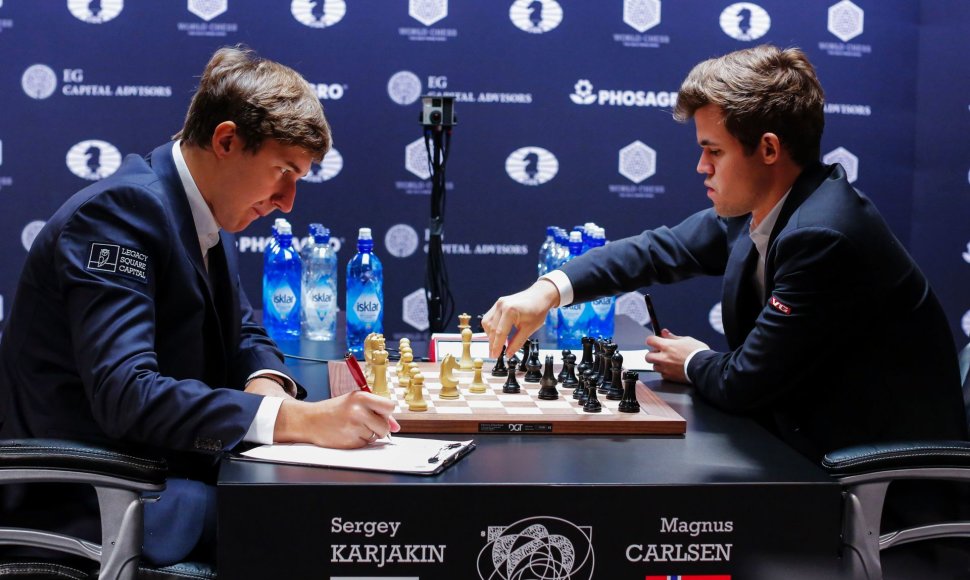 Kova dėl pasaulio čempiono titulo: Magnusas Carlsenas – Sergejus Karjakinas