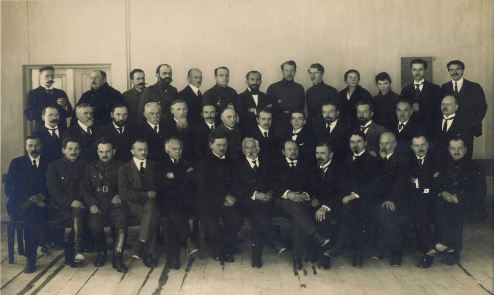 Aukštųjų kursų dėstytojai 1921 m.