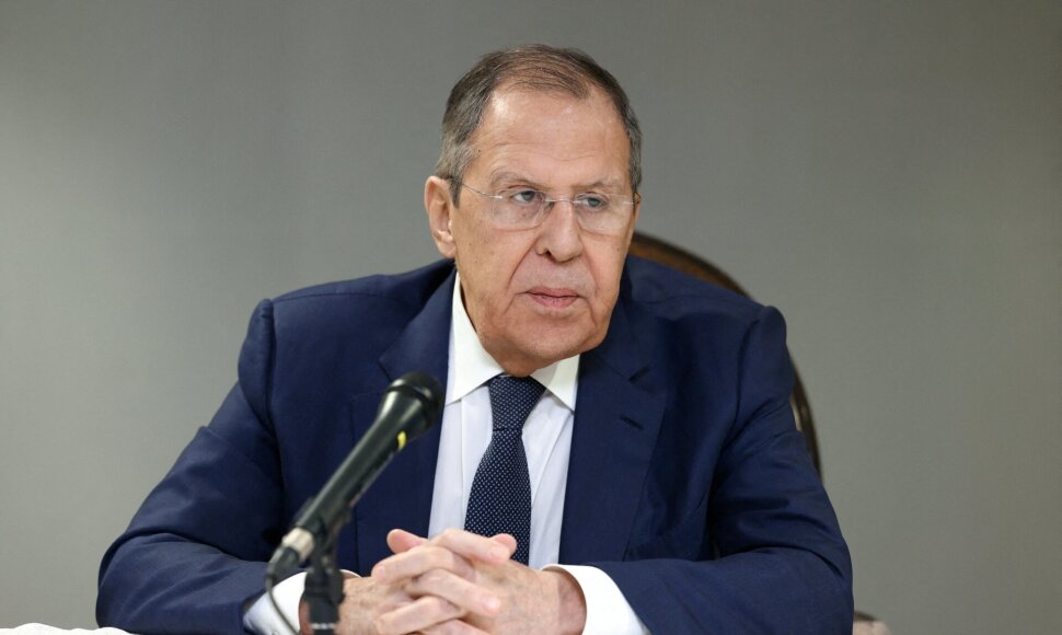 Sergejus Lavrovas / Russian Foreign Ministry / via REUTERS