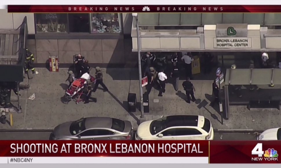 Niujorko ligoninę sukrėtė šaudynės