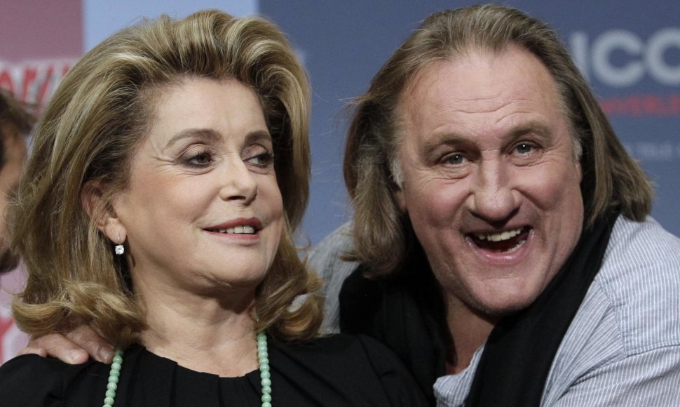 Catherine Deneuve ir Gerardas Depardieu