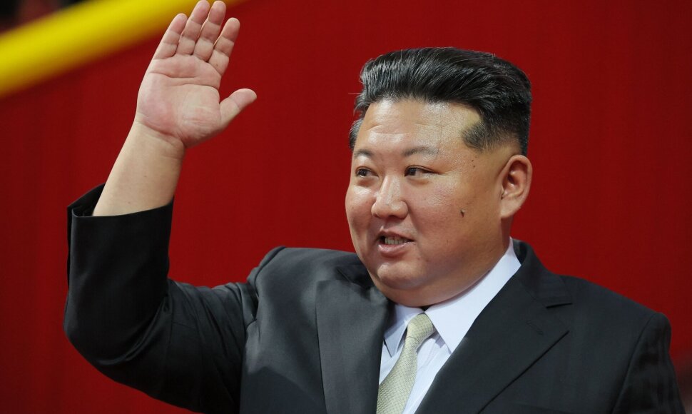 Kim Jong Unas / YEKATERINA SHTUKINA / AFP