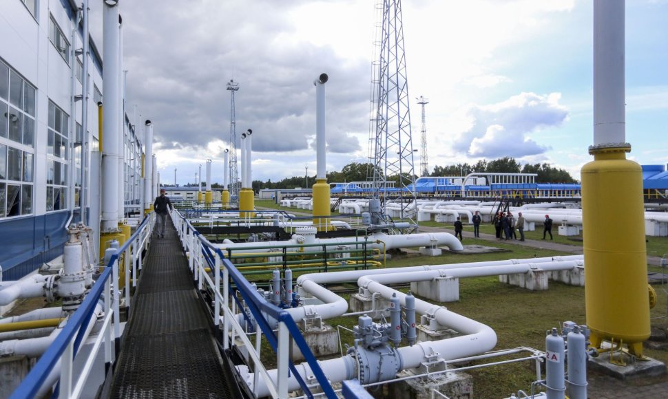 Latvijoje esanti Inčiukalnio požeminė gamtinių dujų saugykla