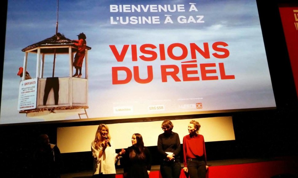 Akimirka iš festivalio „Visions du reel“