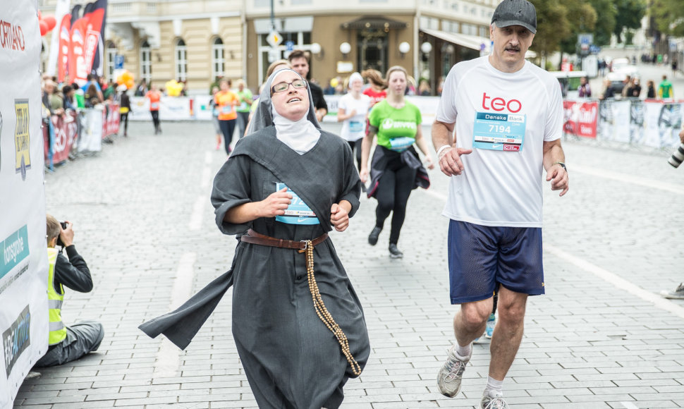 Vilniaus maratone – vienuolė iš Prancūzijos