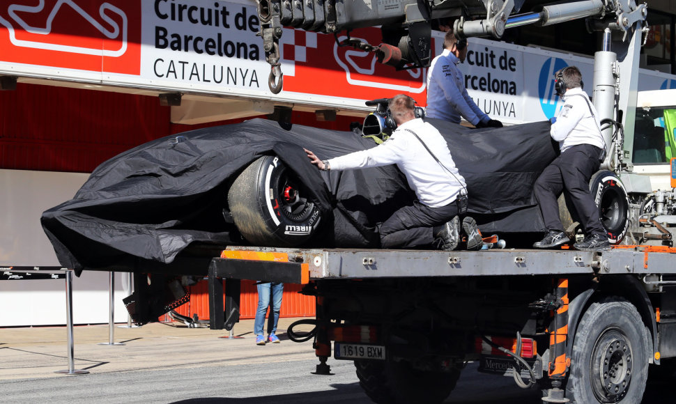 Fernando Alonso formulė po avarijos