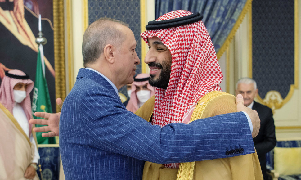 R.T.Erdoganas ir M.bin Salmanas