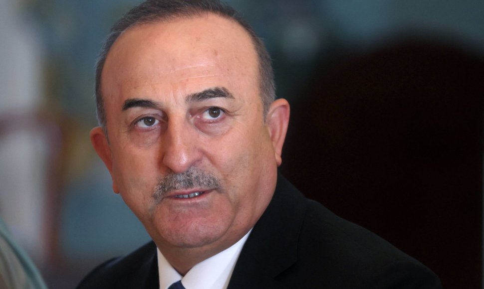 Turkijos užsienio reikalų ministras Mevlutas Cavusoglu