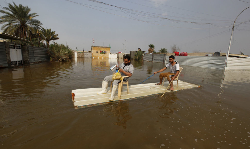 Potvynis Irake
