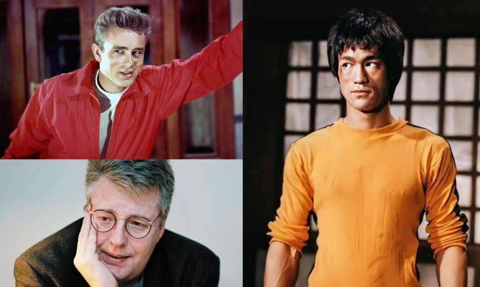 Bruce Lee, Stiegas Larssonas, Jamesas Deanas