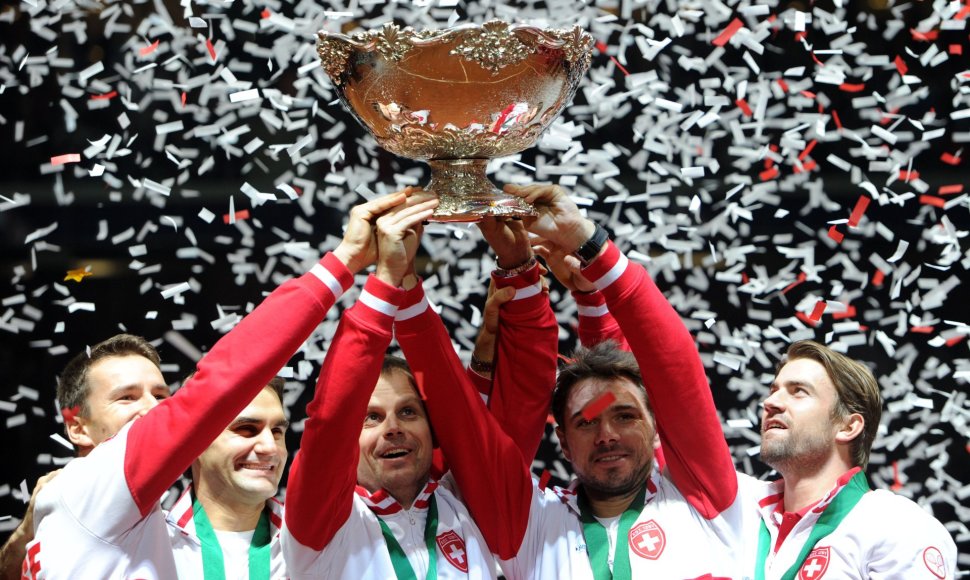 2014 metų Daviso taurės nugalėtoja Šveicarijos rinktinė