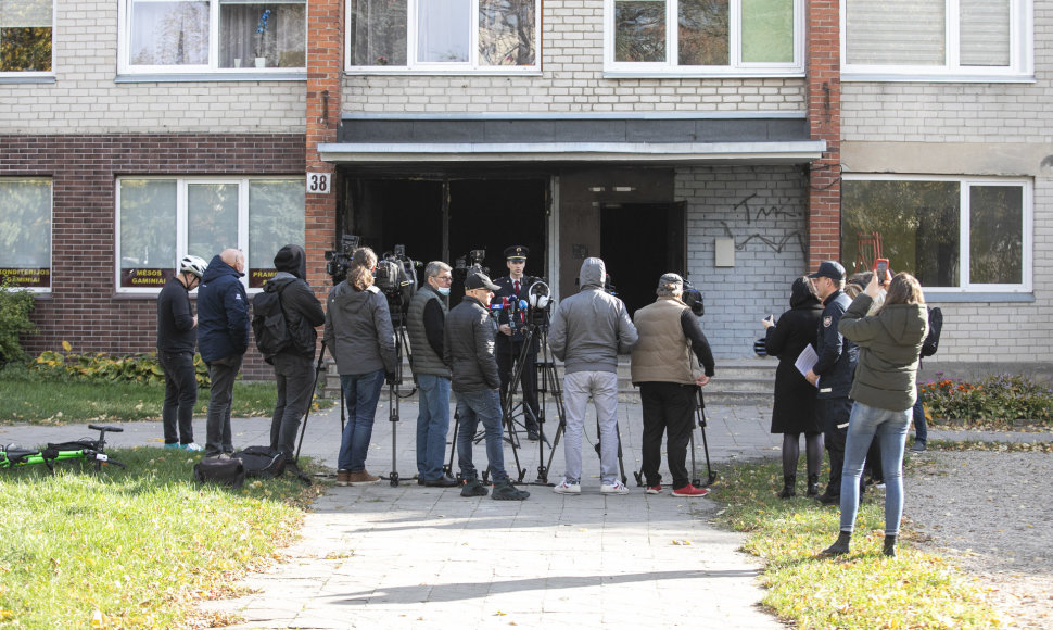 Priešgaisrinės apsaugos ir gelbėjimo departamento spaudos konferencija