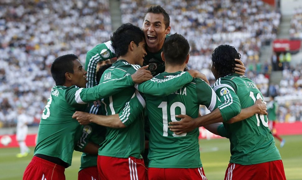 Meksikos futbolo rinktinė pateko į pasaulio futbolo čempionatą