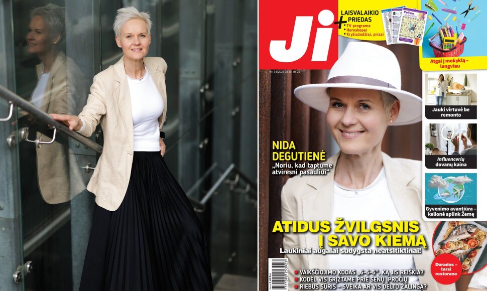 Nida Degutienė / žurnalo „Ji“ Nr. 34 viršelis