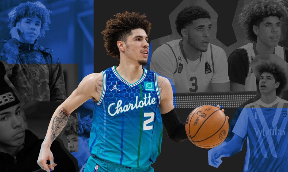 LaMelo Ballas žais NBA „All-Star“ rungtynėse