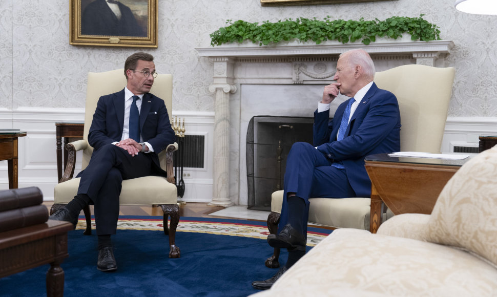 Joe Bidenas ir Ulfas Kristerssonas