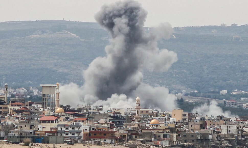Izraelio smūgis Libane / KAWNAT HAJU / AFP