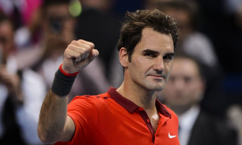 Rogeris Federeris siekia šešto Bazelio turnyro čempiono titulo