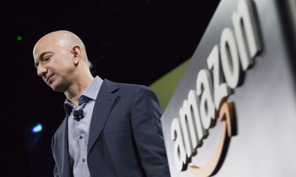 „Amazon“ vadovas Jeffas Bezosas – turtingiausias žmogus pasaulyje