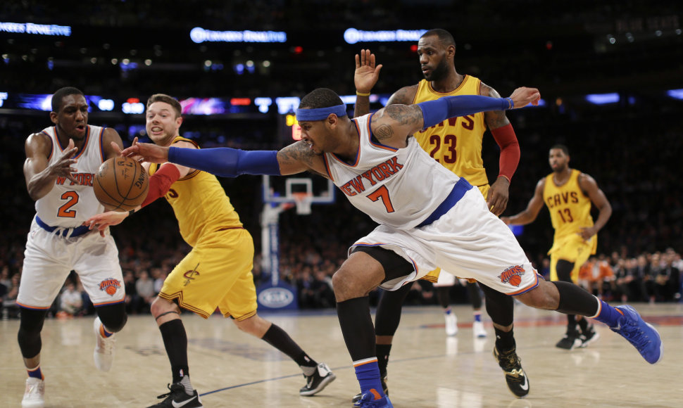 NBA: „Knicks“ – „Cavaliers“