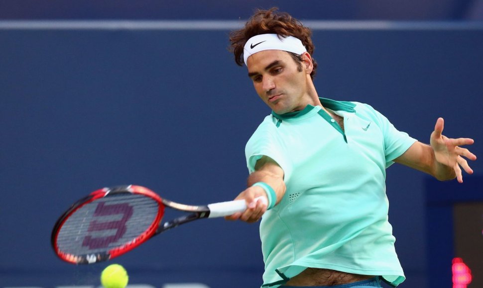 Rogeris Federeris siekia trečio „Rogers Cup“ čempiono titulo