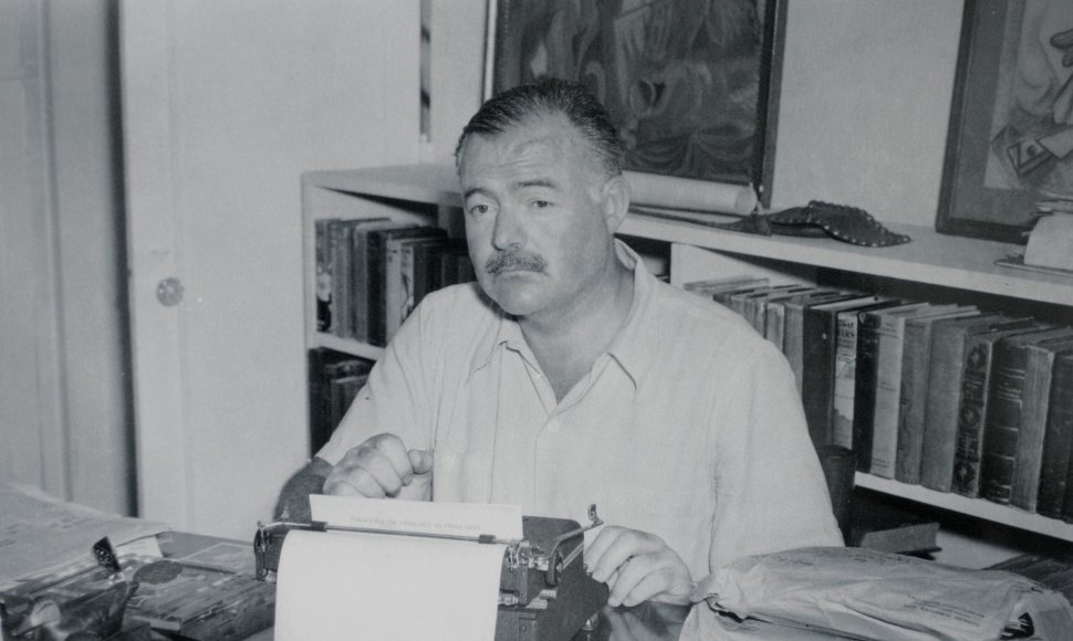 Ernestas Hemingway'us penktajame praėjusios amžiaus dešimtmetyje