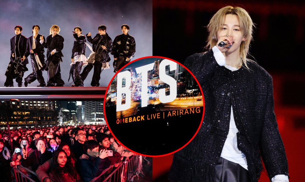 BTS sugrįžimo koncertas Seule