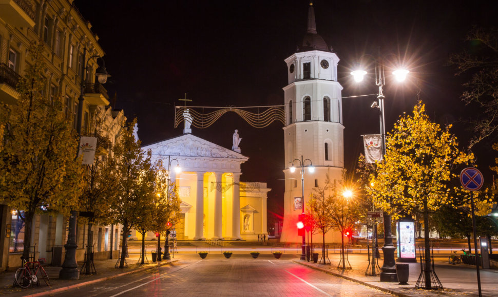 Rudens vakaras Vilniuje