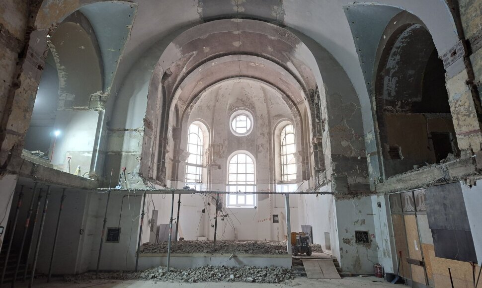 Atnaujinama Kauno Švč. Sakramento bažnyčia