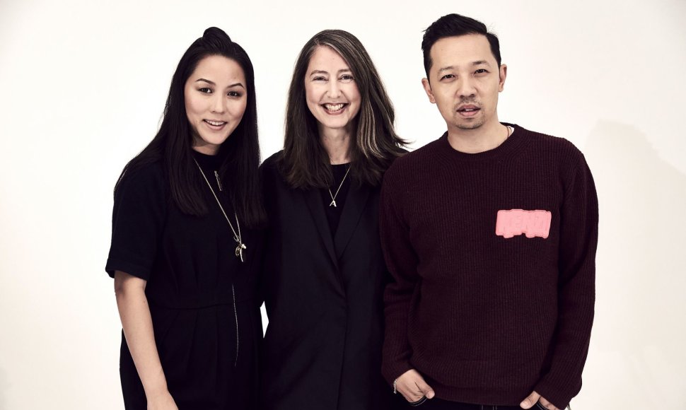 Carol Lim, Ann-Sofie Johansson ir Humberto Leon