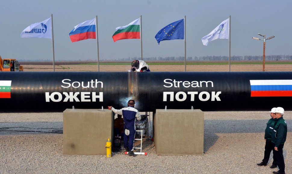 „South Stream“ („Pietų srauto“) dujotiekis