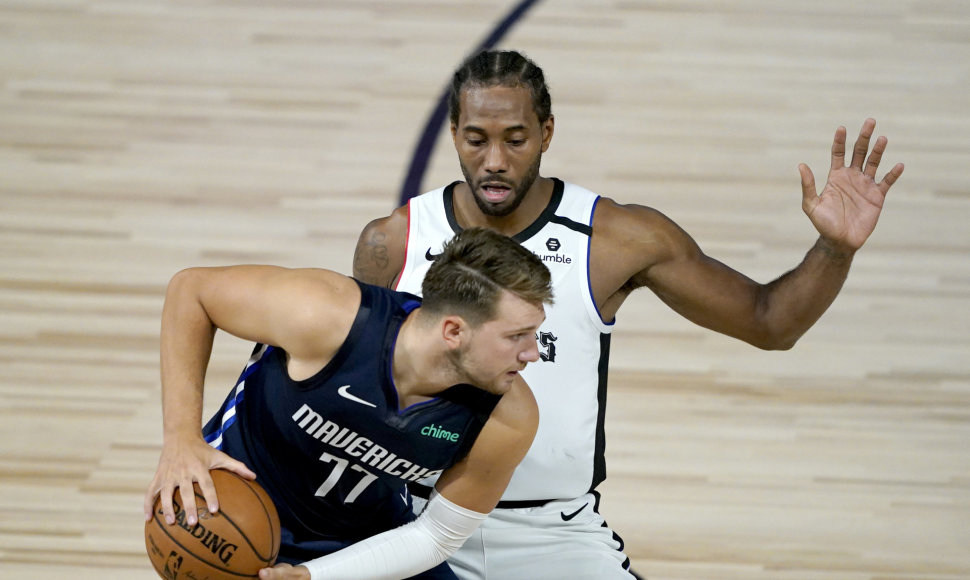 Pirmajame atkrintamųjų etape „Mavericks“ žais prieš „Clippers“