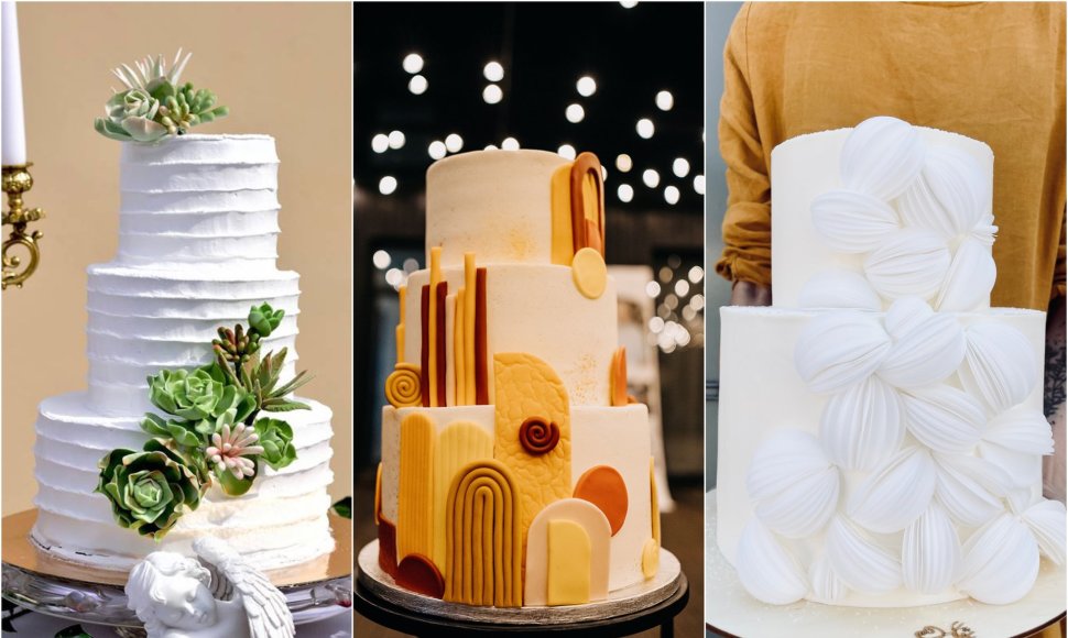 Vestuviniai tortai: „Bijola“, „Su meile, keksas“ ir „Tie kepėjai“