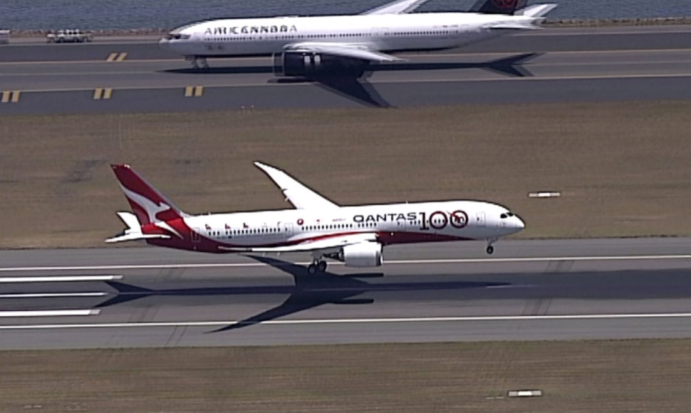 „Qantas“ lėktuvas „Boeing 787-9 Dreamliner“