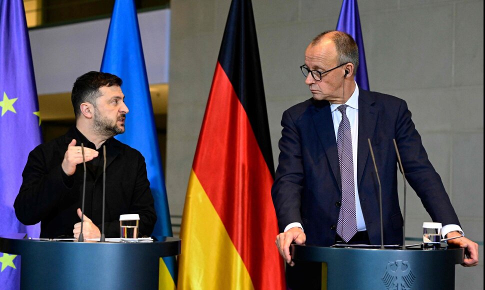 Volodymyras Zelenskis, Friedrichas Merzas