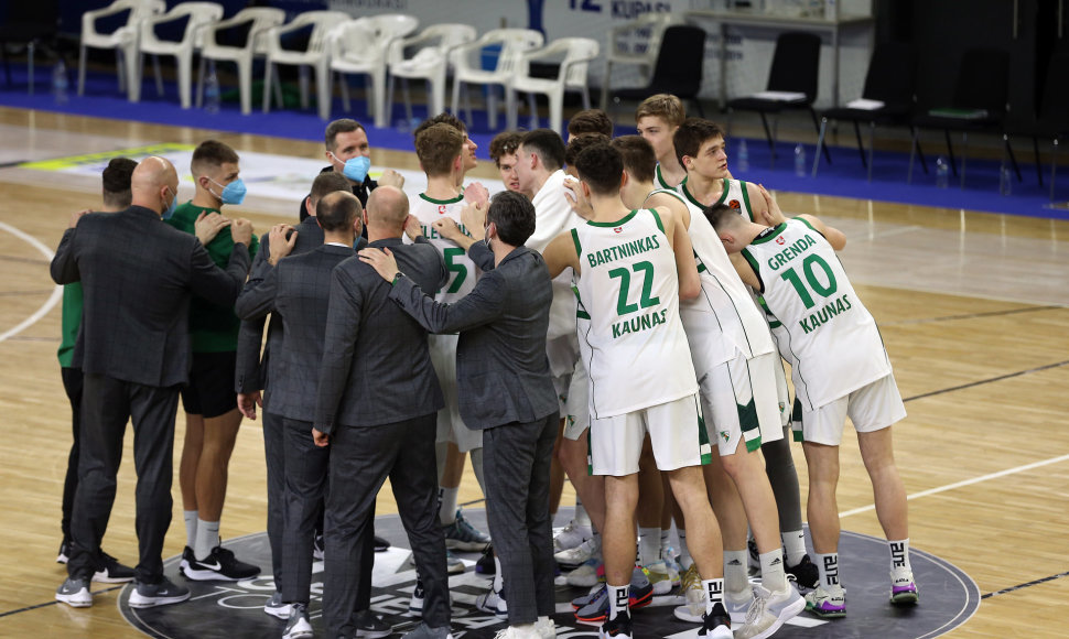 Kauno „Žalgirio“ jaunimo (U18) komanda Stambule.