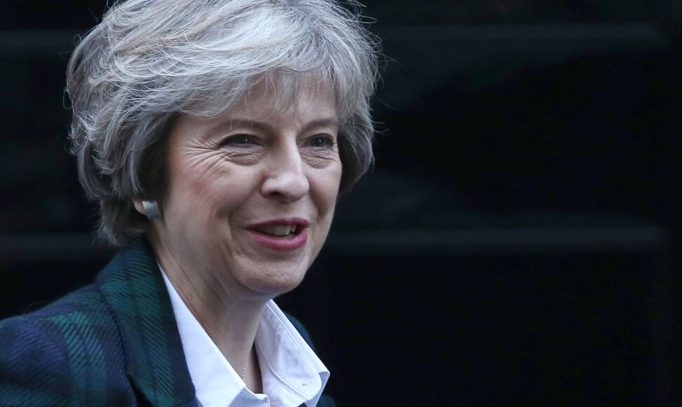 Theresa May pristato Brexit planą