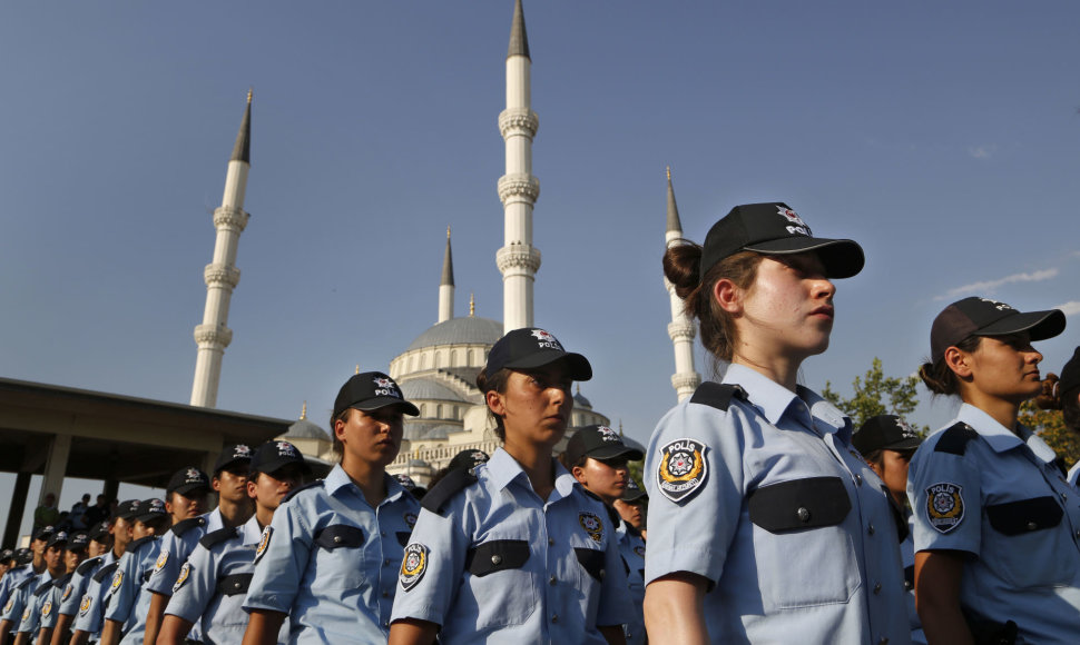 Turkijos policininkės
