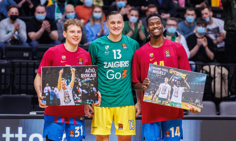 Kauno „Žalgiris“ – Barselonos „Barcelona“ 