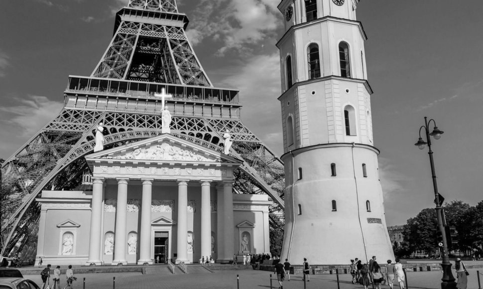 Liudas Parulskis „Eifelio bokštas mastelyje“
