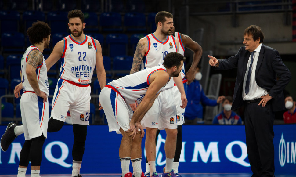 Erginas Atamanas ir Stambulo „Anadolu Efes“