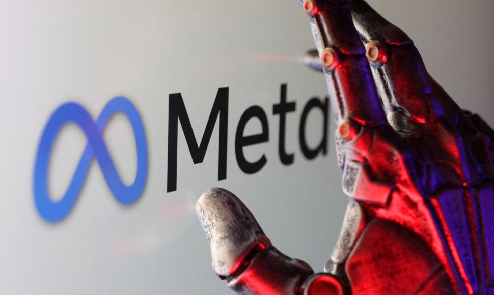 „Meta“ logotipas / Dado Ruvic / REUTERS