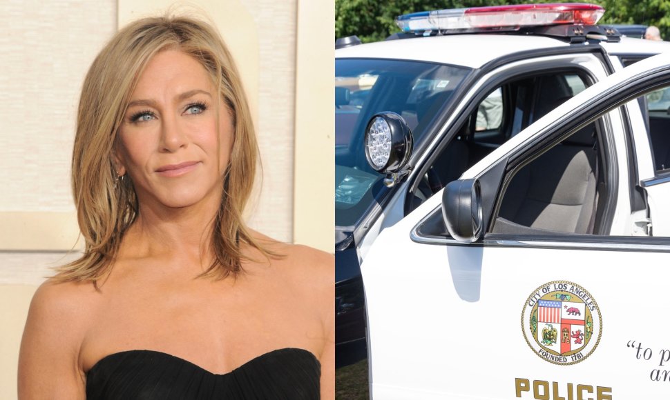 Jennifer Aniston, Los Andželo policija