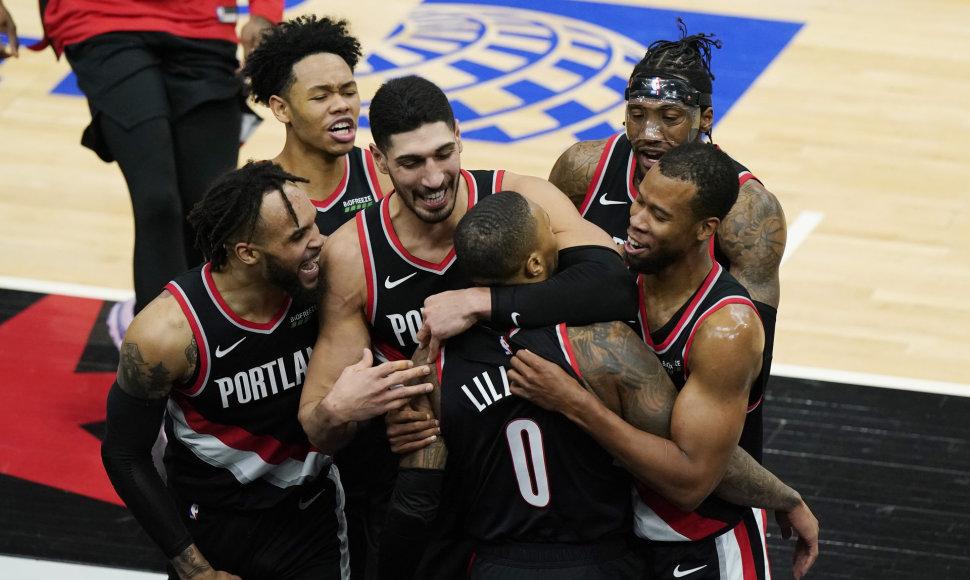 „Portland Trail Blazers“ triumfas