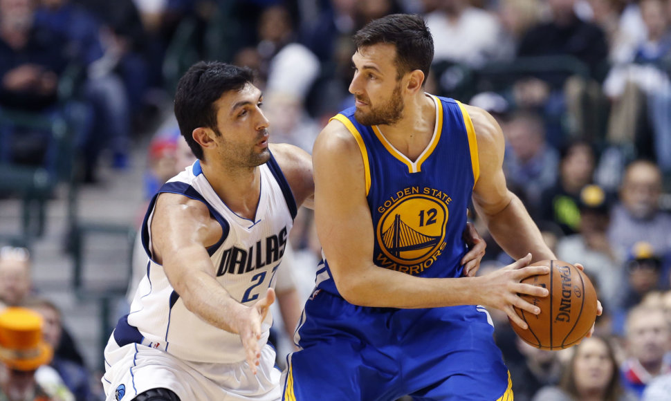 Zaza Pachulia ir Andrew Bogutas