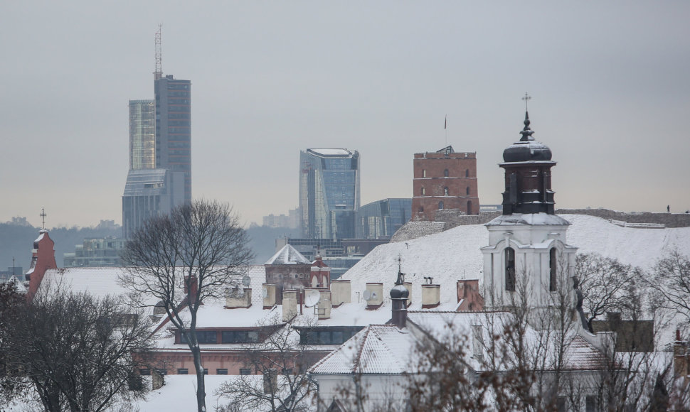 Žiemiškas Vilnius