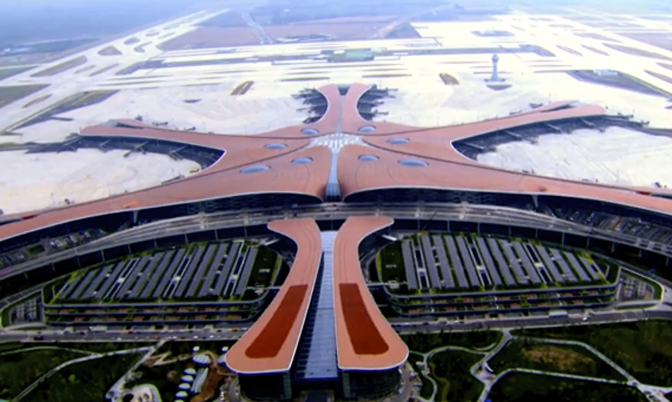 Naujas oro uostas Pekine