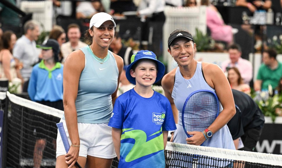 Madison Keys ir Jessica Pegula