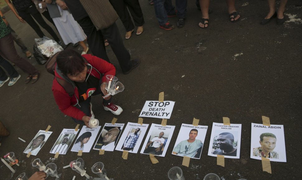 Nuteistieji mirties bausme Indonezijoje