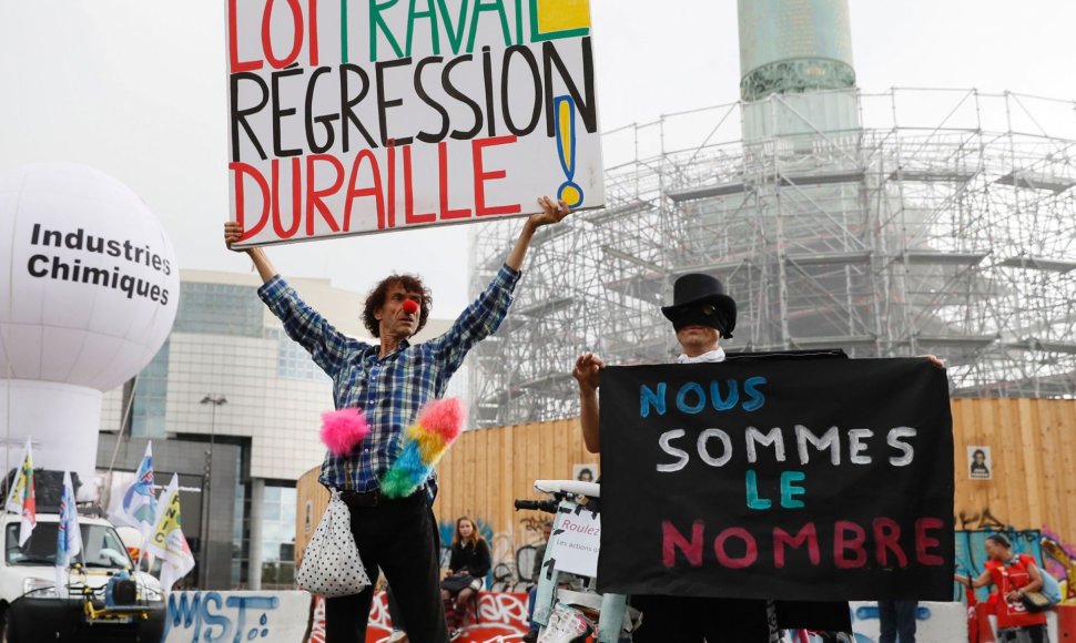 Protestas Prancūzijoje